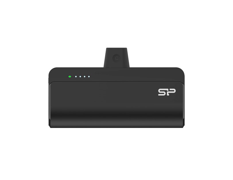 Silicon Power punjač Powerbank QD50, 5000mAh, 20W, integrated Type C connector+Type C port, QC3.0+PD, crni
