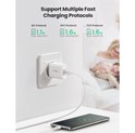 UGREEN zidni punjač 18W, USB-A, QC 3.0, bijeli