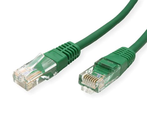 Roline UTP mrežni kabel Cat.5e, 1.0m, zeleni