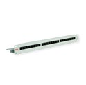 Roline Cat.6/ClassE 19" Patch Panel 24-porta UTP, svijetlo sivi