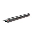 Roline Cat.6/ClassE 19" Patch Panel 24-porta UTP, crni