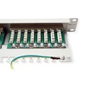 Roline VALUE Cat.5e/Class D 19" Patch Panel 24-porta STP, svijetlo sivi