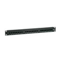 Roline VALUE Cat.5e/Class D 19" Patch Panel 24-porta UTP, crni
