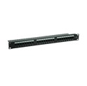 Roline VALUE Cat.6/Class E 19" Patch Panel 24-porta UTP, crni
