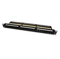 Roline VALUE Cat.6/Class E 19" Patch Panel 24-porta UTP, crni