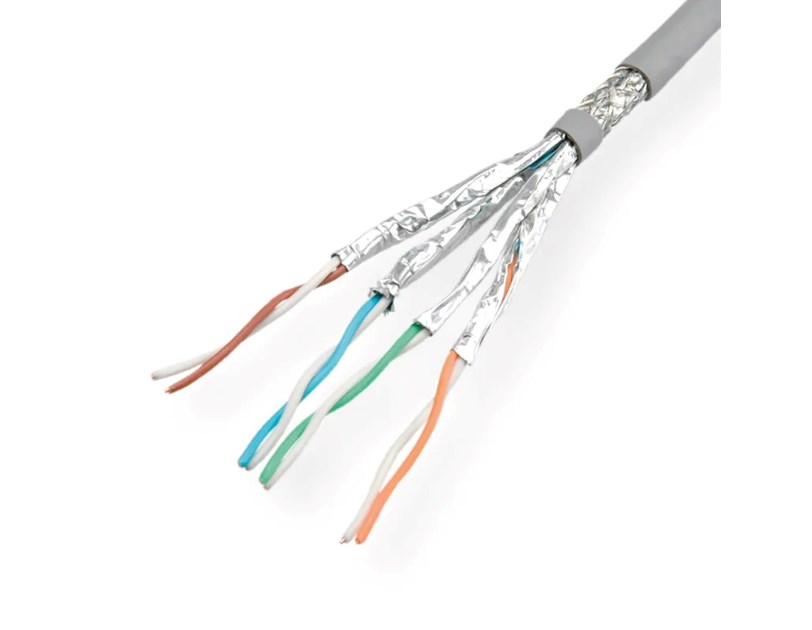 Roline S/FTP mrežni kabel Cat.7 (Class 7), PiMF, solid, sivi, 300m