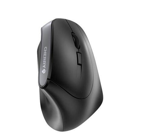 Cherry MW 4500 bežični vertikalni ergonomski optički miš za dešnjake, crni