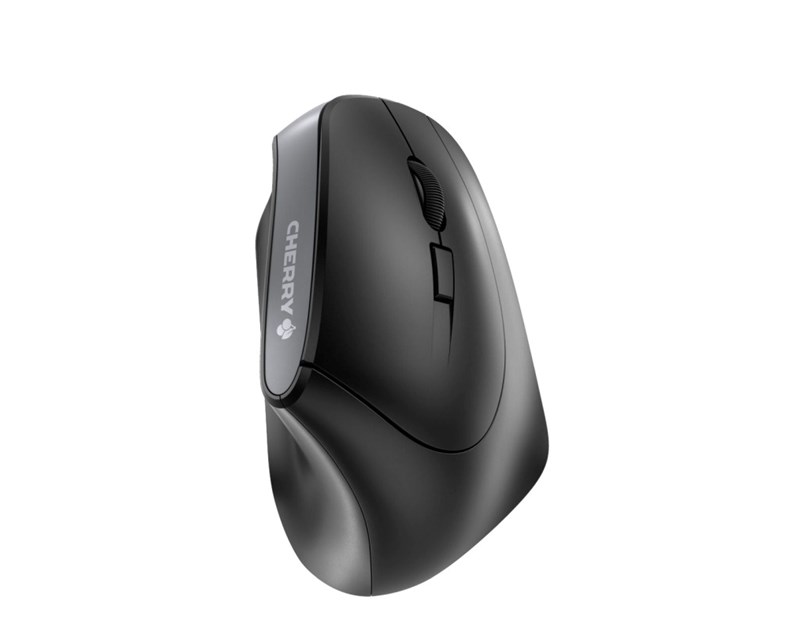 Cherry MW 4500 bežični vertikalni ergonomski optički miš za dešnjake, crni