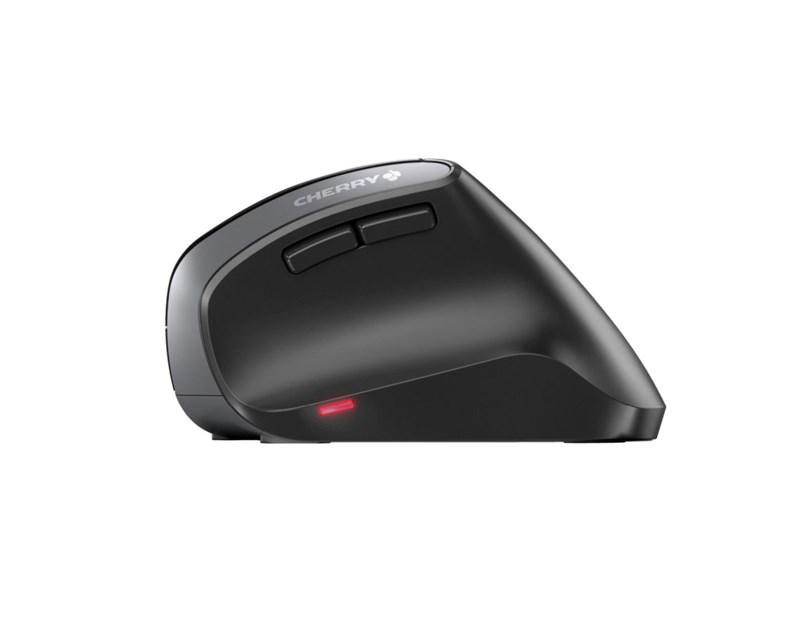 Cherry MW 4500 bežični vertikalni ergonomski optički miš za dešnjake, crni