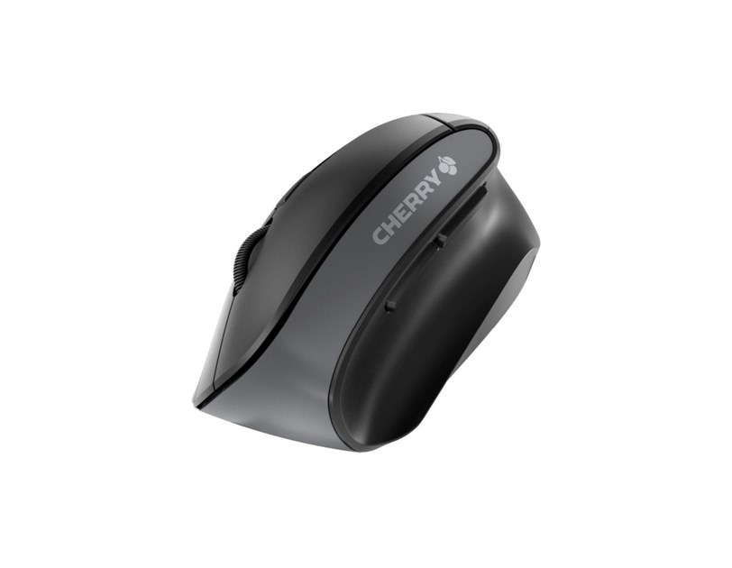 Cherry MW 4500 bežični vertikalni ergonomski optički miš za dešnjake, crni