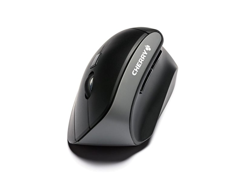 Cherry MW 4500 bežični vertikalni ergonomski optički miš za dešnjake, crni