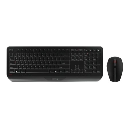 Cherry Gentix Desktop bežična tipkovnica + miš, USB, crna
