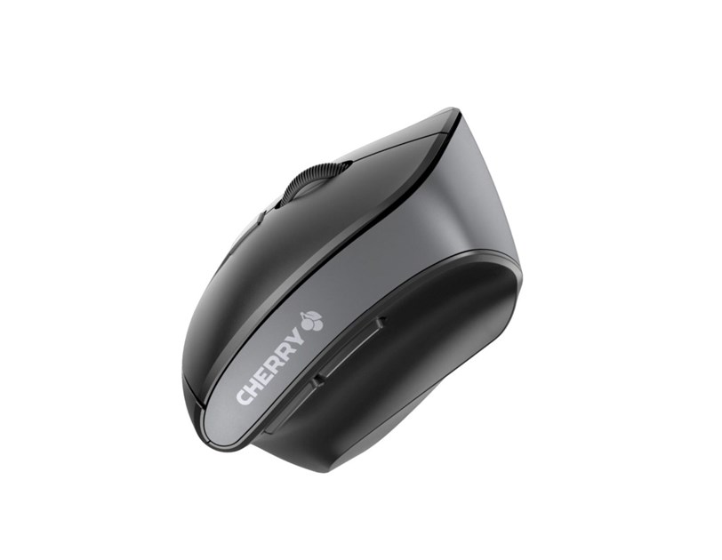 Cherry MW 4500 bežični ergonomski optički miš za ljevake, crni