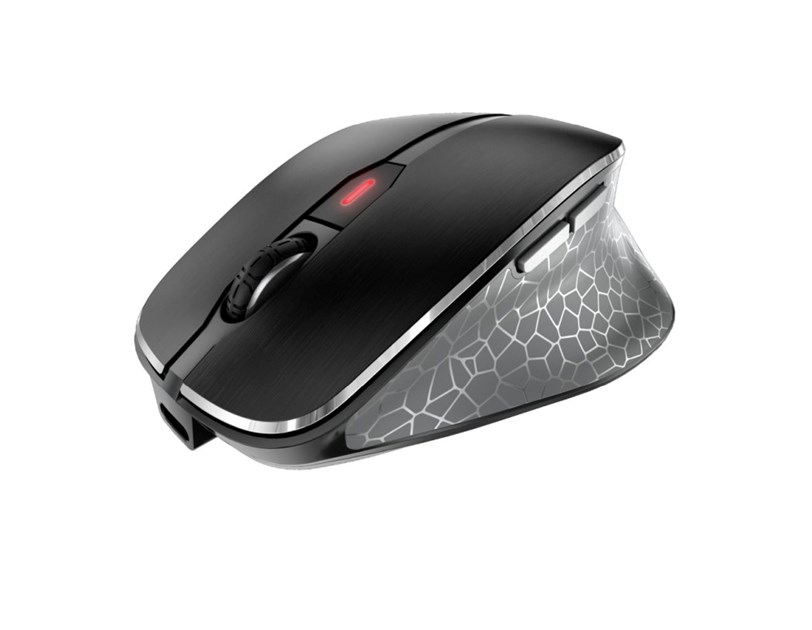 Cherry MW 8C Ergo bežični/BT optički miš, AES-128, USB, crni