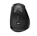 Cherry MW 8C Ergo bežični/BT optički miš, AES-128, USB, crni