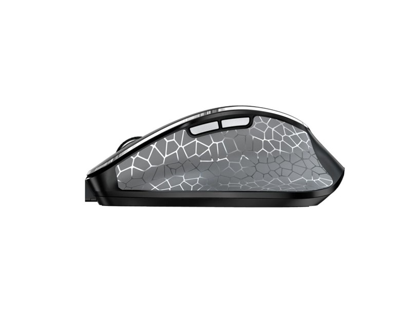 Cherry MW 8C Ergo bežični/BT optički miš, AES-128, USB, crni