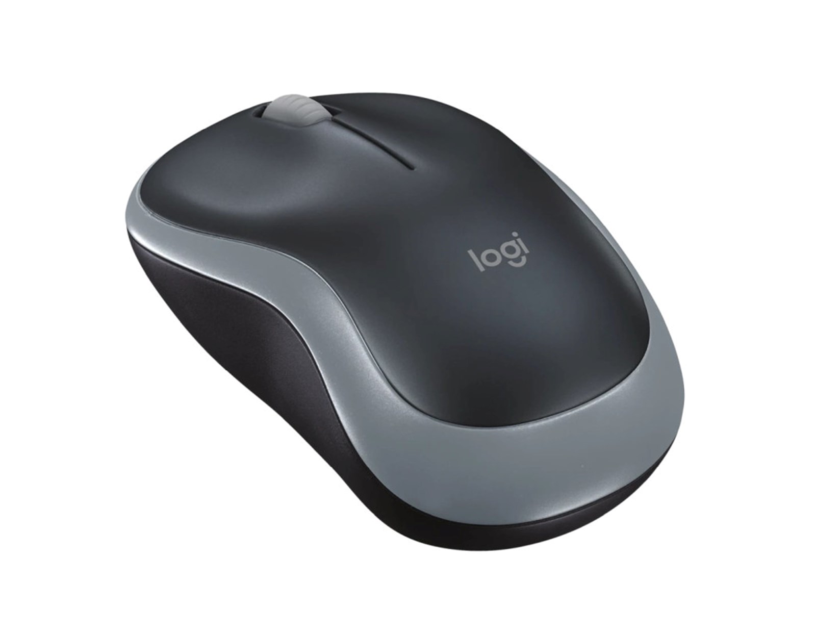 Logitech M185 bežični optički miš, USB, sivi (910-002238)