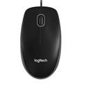 Logitech B100 optički miš, USB, crni (910-003357)
