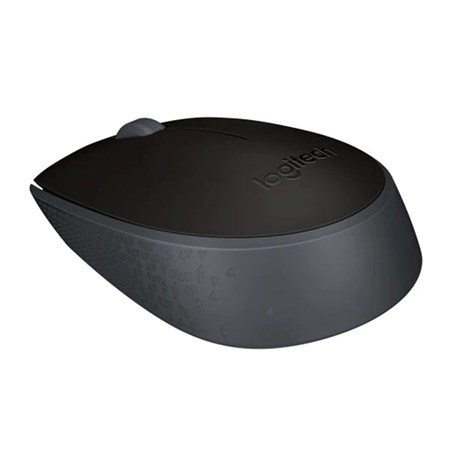 Logitech M171 bežični optički miš, USB, crni/sivi (910-004424)