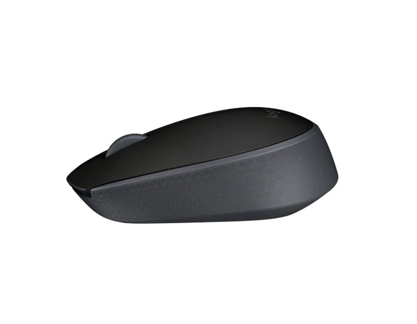 Logitech M171 bežični optički miš, USB, crni/sivi (910-004424)