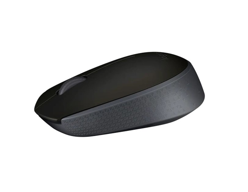 Logitech M171 bežični optički miš, USB, crni/sivi (910-004424)