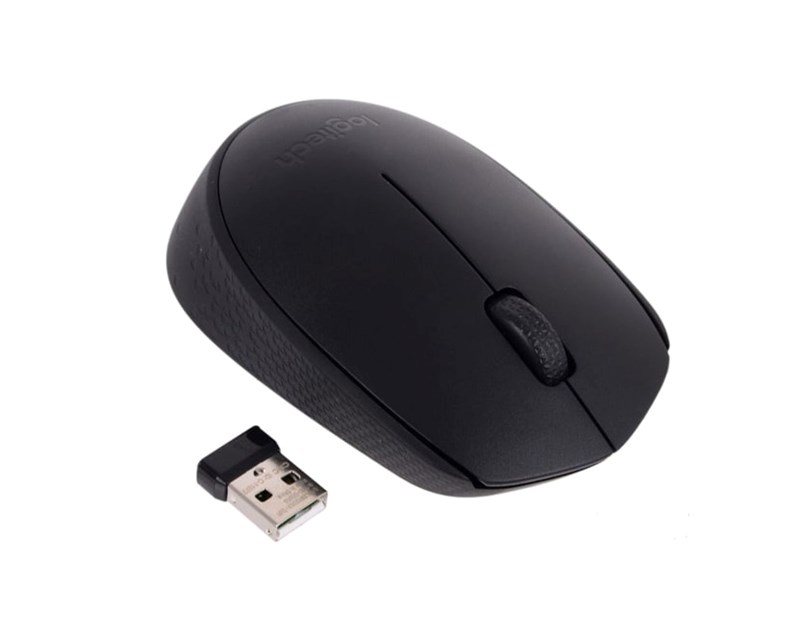 Logitech B170 bežični optički miš, USB, crni (910-004798)
