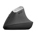 Logitech MX Vertical Advanced vertikalni ergonomski bežični optički miš, za dešnjake, USB, grafit (910-005448)