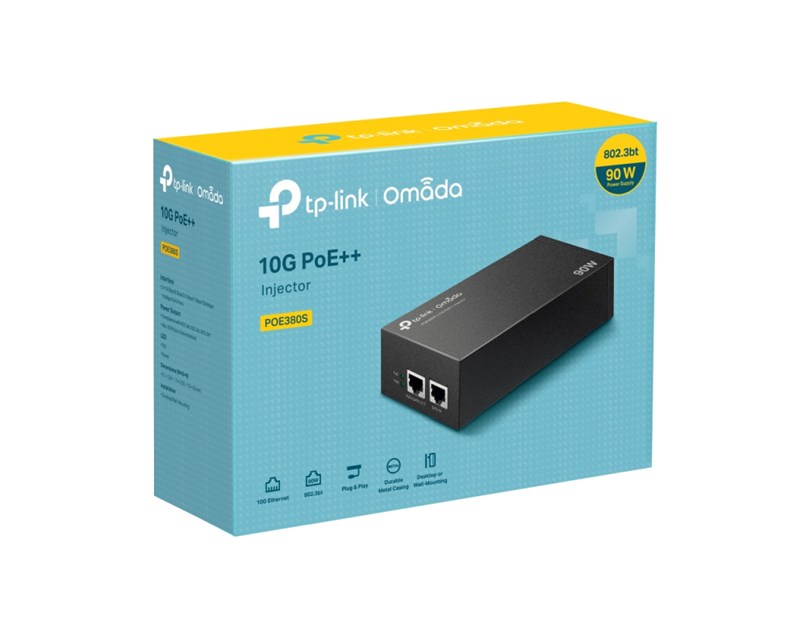 TP-Link POE380S Omada PoE++ Injector