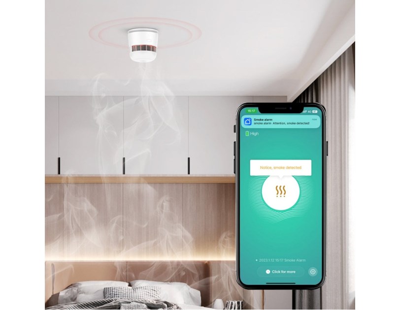 WOOX WiFi Smoke Sensor Alarm