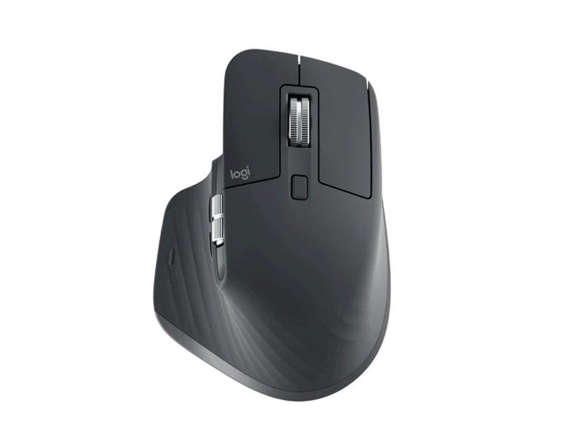 Logitech MX Master 3S Performance bežični miš, USB, Graphite (910-006559)