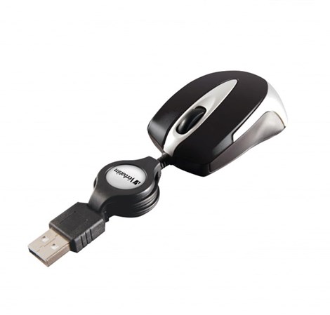 Verbatim GO Mini Optical Travel Mouse USB3.0/2.0, crni