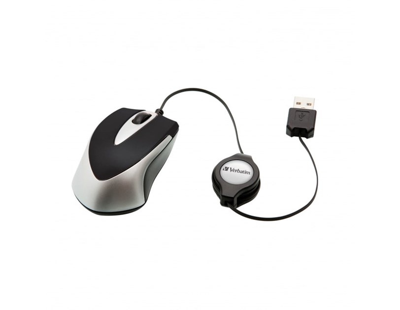 Verbatim GO Mini Optical Travel Mouse USB3.0/2.0, crni