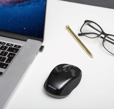 Verbatim GO NANO bežični optički miš, crni