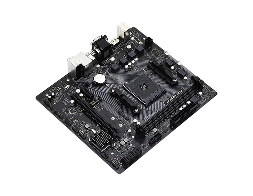 Asrock MB A520M-HDV, S. AM4, DDR4/4733+(OC), PCIe 3.0, G-LAN, VGA/DVI-D/HDMI, mATX