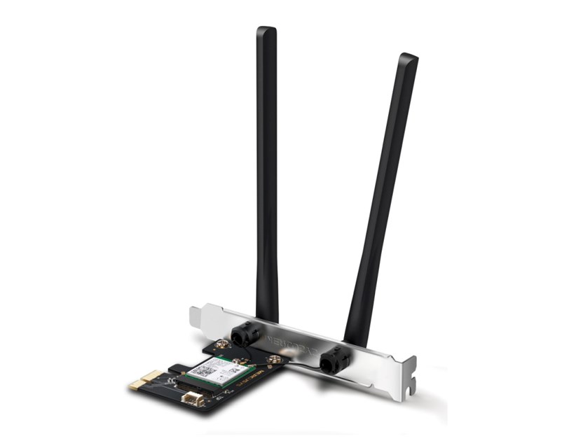 Mercusys AX3000 Wi-Fi 6 Bluetooth 5.2 PCIe Adapter