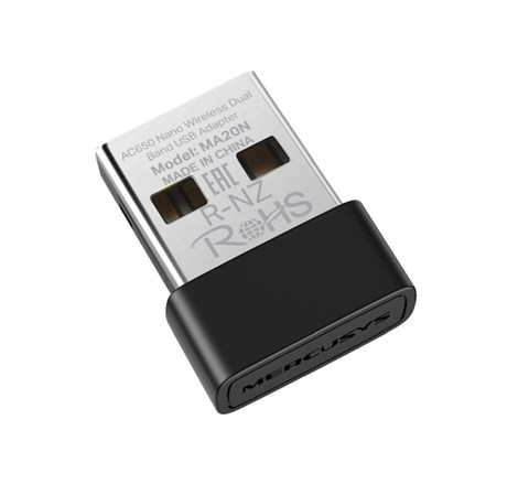 Mercusys AC650 Nano Wireless Dual Band USB Adapter