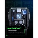 UGREEN Robot zidni punjač 65W, 2x USB-C, 1xUSB-A, GaN, sivo crni