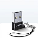 UGREEN adapter USB-C 3.1 (Ž) na USB-A 2.0 (M), crni