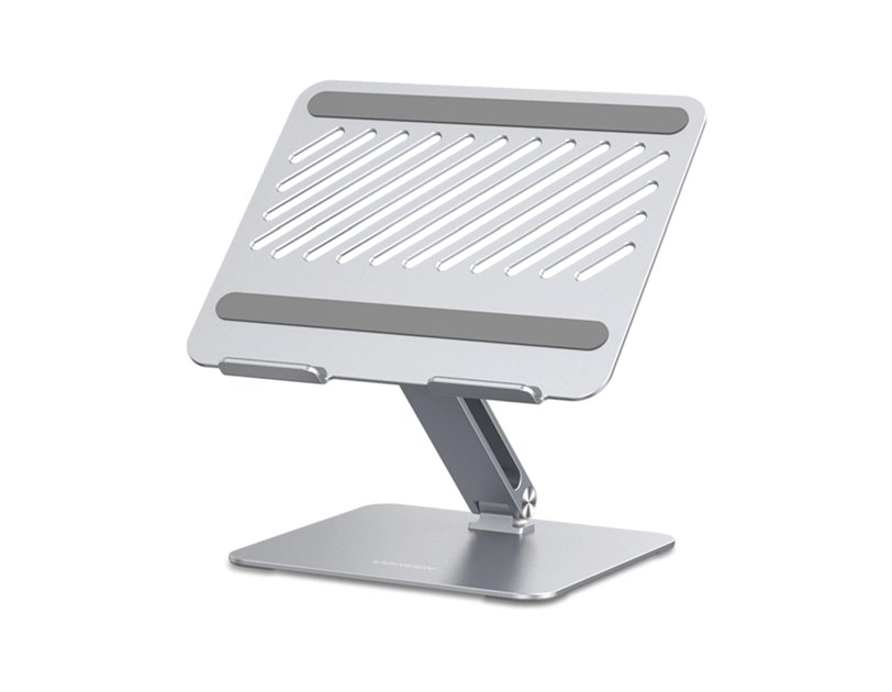 UGREEN stalak za prijenosnik, 13-17.3", metalni, srebrni