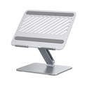 UGREEN stalak za prijenosnik, 13-17.3", metalni, srebrni