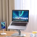 UGREEN stalak za prijenosnik, 13-17.3", metalni, srebrni