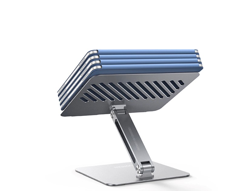 UGREEN stalak za prijenosnik, 13-17.3", metalni, srebrni