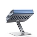 UGREEN stalak za prijenosnik, 13-17.3", metalni, srebrni