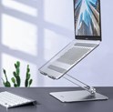 UGREEN stalak za prijenosnik, 13-17.3", metalni, srebrni