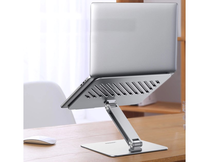 UGREEN stalak za prijenosnik, 13-17.3", metalni, srebrni