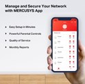 Mercusys Halo H50G(3-Pack) AC1900 Whole-Home Mesh Wi-Fi, Dual-Band 600Mbps/1300Mbps (2.4GHz/5GHz), 802.11 a/b/g/n/ac, 3×G-LAN, Mercusys app