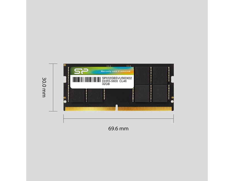 Silicon Power SO-DIMM 32GB DDR5 4800MHz 1.1V CL40
