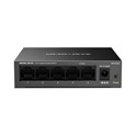 Mercusys MS105GS 5-Port Gigabit Desktop preklopnik (Switch) 5×10/100/1000Mbps, Plug & Play, Auto-Negotiation, Auto-MDI/MDIX, metalno kučište 