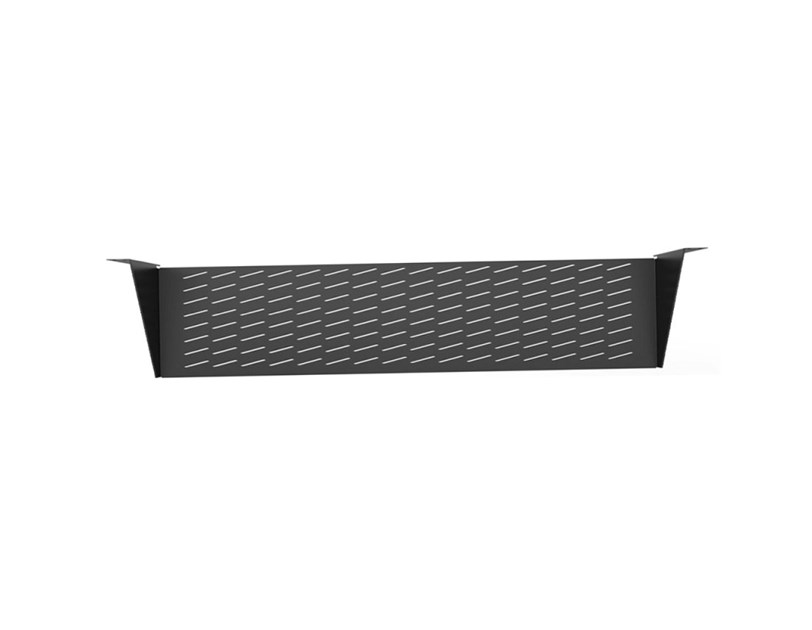 Canovate 19" 1U Cantilever konzolna polica, pričvršćenje prednjim vijcima d=350mm, nosivost 15-25 kg (CCA-9-1001-05)