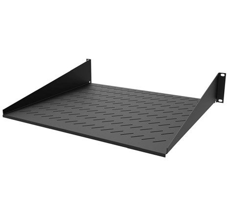 Canovate 19" 2U Cantilever konzolna polica, pričvršćenje prednjim vijcima d=400mm, nosivost 15-25 kg (CCA-9-1003)